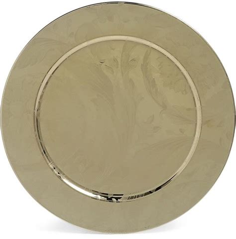 x Versace Vanity La Dorée service plate (33cm) 